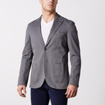 Stretch Cotton Jacket // Medium Gray (US: 40S)