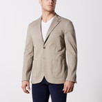 Stretch Cotton Jacket // Khaki (US: 38R)