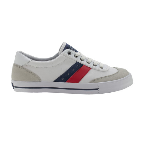 Cole Oxford // White + Navy + Red (US: 8.5)