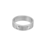 Cartier 18k White Gold Love Ring // Pre-Owned (Ring Size: 4.25)