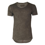 Basic Summer Short Sleeve Shirt // Anthracite (M)