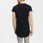 Basic Summer Short Sleeve Shirt // Black (M)