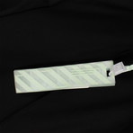 Off White // Nylon Rainbow Stripe Track Pants // Black (L)