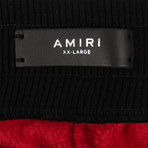 Amiri // 'Lovers' Track Shorts // Red (XS)