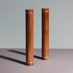 Dumbbell // Set of Two // American Walnut (1.1 lb)