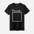 Think Box T-Shirt // Black (M)