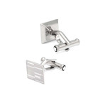 Montblanc Mystery Square Stainless Steel Cufflinks // 111316