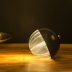 Oblò Nero Table Lamp