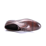 Eric Cap Toe Dress Shoes // Brown (Euro: 39)