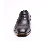Georgio Cap Toe Dress Shoes // Black (Euro: 44)