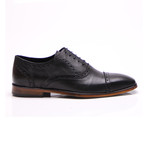 Georgio Cap Toe Dress Shoes // Black (Euro: 45)