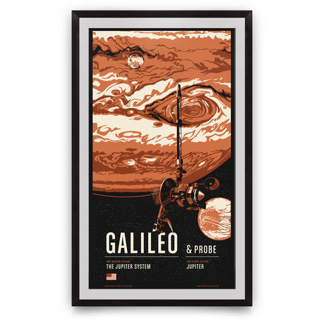 Galileo // Historic Robotic Spacecraft Series // Giclée Print (12" x 18")