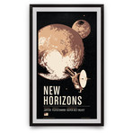 New Horizons // Historic Robotic Spacecraft Series // Giclée Print (12" x 18")