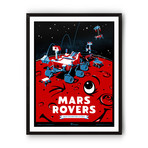 Mars Rovers // Robots in Space Series // Giclée