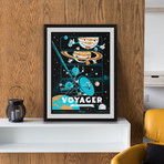 Voyager // Robots in Space Series // Screen Print
