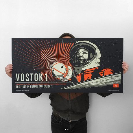 Vostok 1 // Screen Print