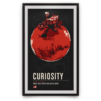 Curiosity // Historic Robotic Spacecraft Series // Giclée Print (12" x 18")