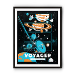 Voyager // Robots in Space Series // Screen Print