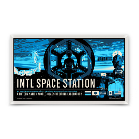 ISS // Giclée Print (12" x 18")