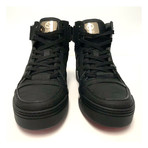 Gucci // Limited Edition Rubberized Crocodile Skin Sneakers // Black (UK: 9.5)