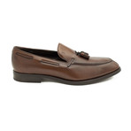 Leather Loafer Shoes // Brown (US: 6.5)