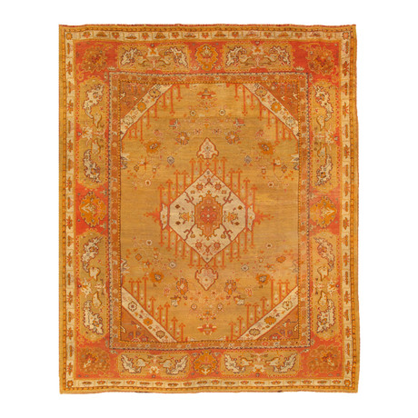 Antique Oushak Collection // Hand-Knotted Lamb's Wool Area Rug