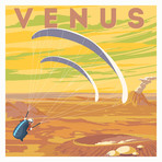 Venus Paragliding Print (12"W x 18"H x 0.1"D)