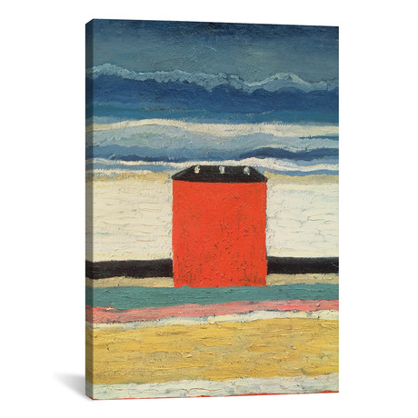 Red House // Kazimir Severinovich Malevich // 1932 (26"W x 18"H x 0.75"D)