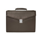 Patent Leather Briefcase Bag Shoulder Strap // Hazelnut Brown