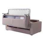 Breeze Full Sleeper Sofa (Light Gray)