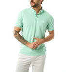 Hamza Short Sleeve Polo // Mint (XS)
