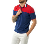 Karson Short Sleeve Polo // Navy (XL)