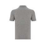 Yurem Short Sleeve Polo // Gray Melange (XL)
