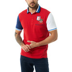 Vicente Short Sleeve Polo // Red (L)