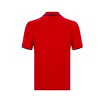 Ari Short Sleeve Polo // Red (XS)