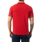 Soren Short Sleeve Polo // Red (S)