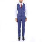 Garland 3-Piece Slim Fit Suit // Navy (US: 48R)