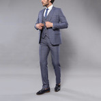 Reese 3-Piece Slim Fit Suit // Navy (Euro: 50)