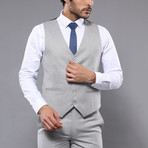 Roderick 3-Piece Slim Fit Suit // Gray (Euro: 48)