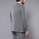 Xander 3-Piece Slim Fit Suit // Gray (Euro: 56)