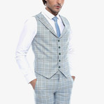 Bradyn 3-Piece Slim Fit Suit // Light Green (Euro: 56)