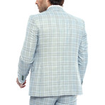 Bradyn 3-Piece Slim Fit Suit // Light Green (Euro: 52)