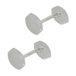 Dunhill Sterling Silver Gemelli Cufflinks // JQ8235K-62