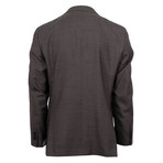 Wool 3 Roll 2 Button Slim Trim Fit Suit // Brown (Euro: 50)