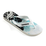 Surf Sandal // White + Black (US: 11/12)