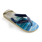 Surf Sandal // Beige + Navy Blue (US: 8)