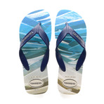 Surf Sandal // Beige + Navy Blue (US: 13)