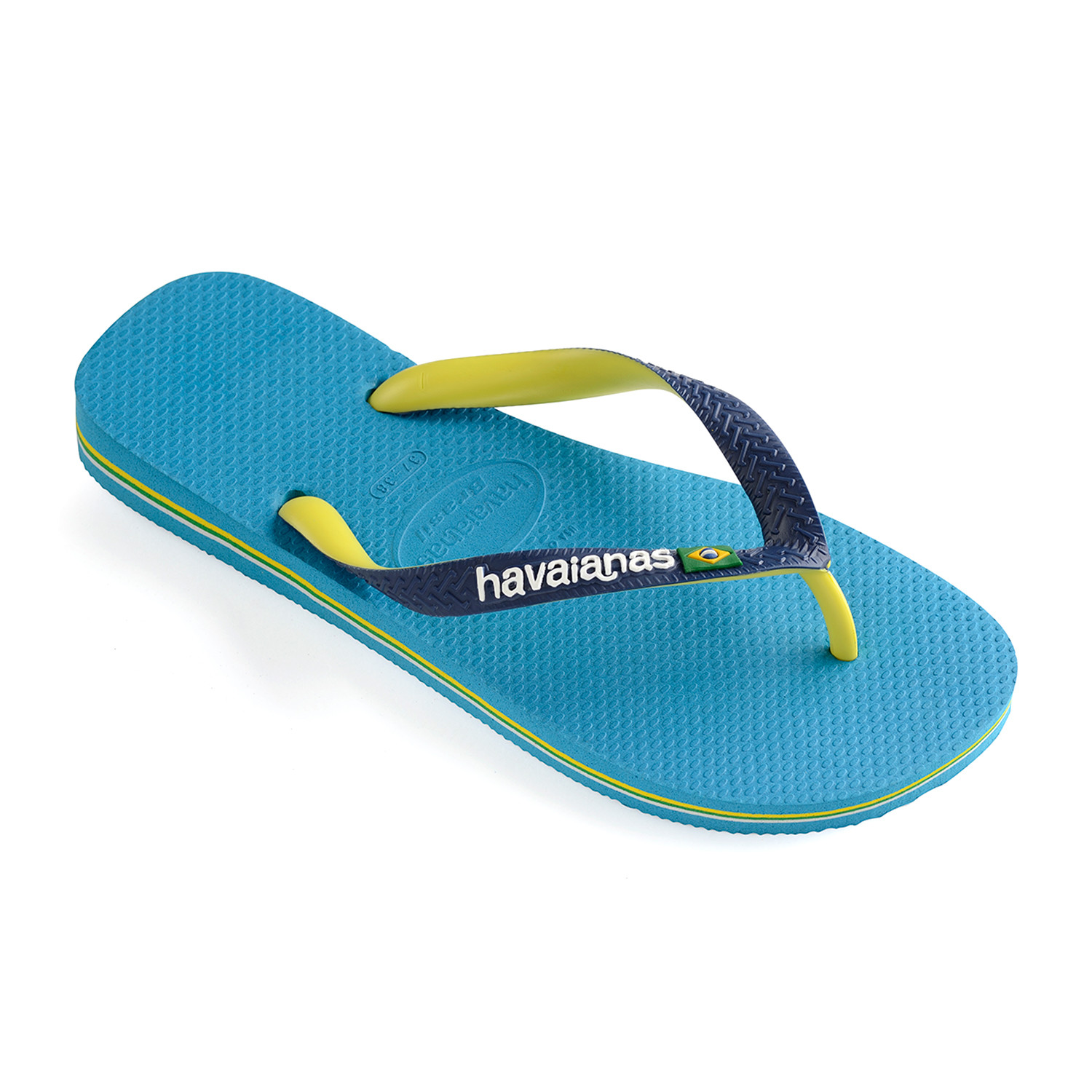 Brazil Mix Sandal // Turquoise (US: 8) - Havaianas - Touch of Modern