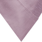Soft Heather Jersey Knit // 4 Piece Sheet Set // Purple (Twin)