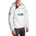 NASA Windbreaker Jacket // White (L)